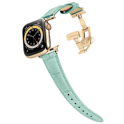Damen Caiman Mint mit Gold