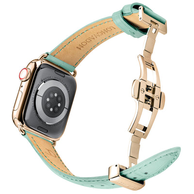 Damen Caiman Mint mit Gold