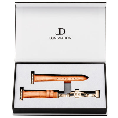 Damen Caiman Pfirsich mit Gold