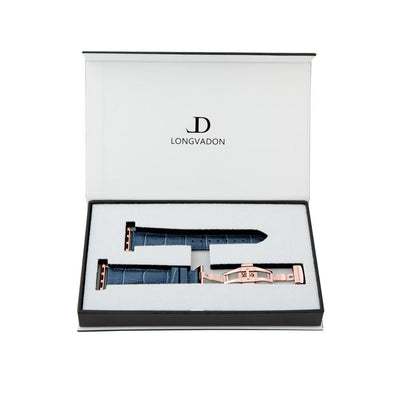 Damen Caiman Marineblau mit Roségold