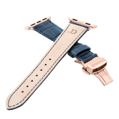 Damen Caiman Marineblau mit Roségold