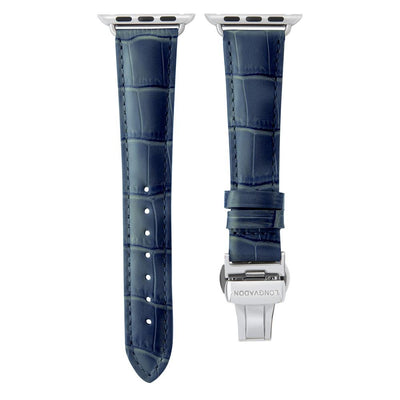 Damen Caiman Marineblau mit Silber