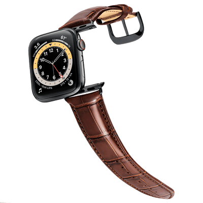 Herren Caiman-Serie Lite Uhrenbänder (Schwarz) ⌚