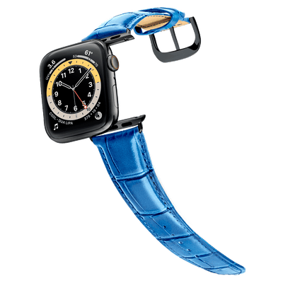 Herren Caiman Lite Mediterran-Blau mit Schwarz