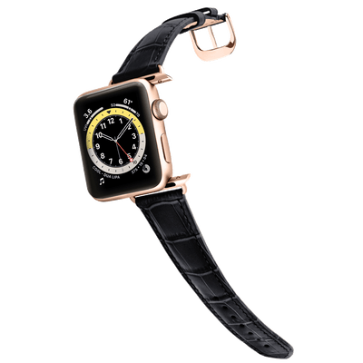 Damen Caiman-Serie Lite Uhrenbänder (Roségold) ⌚