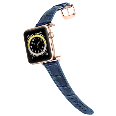 Damen Caiman-Serie Lite Uhrenbänder (Roségold) ⌚