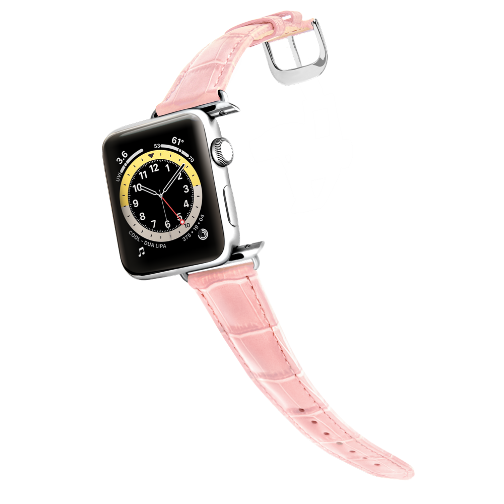 Damen Caiman Lite Hochglanz-Rosa mit Silber