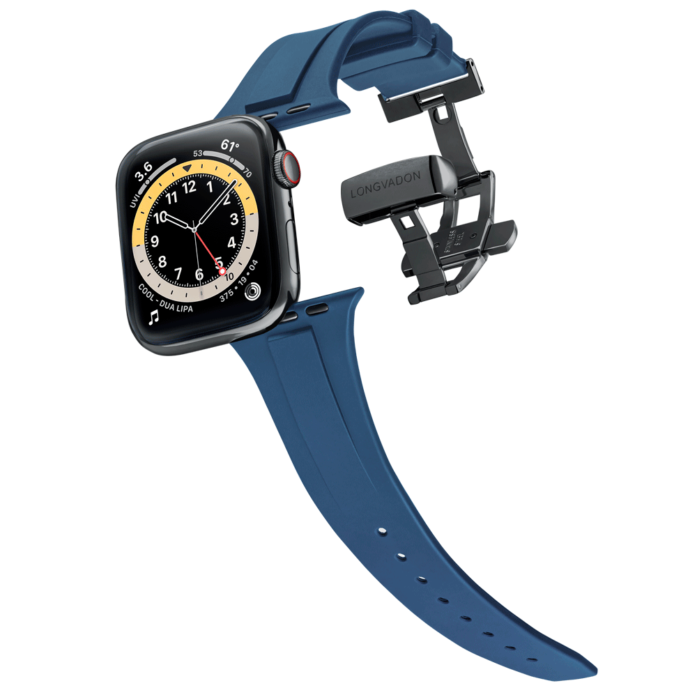 Herren Vulkan Marineblau mit Schwarz