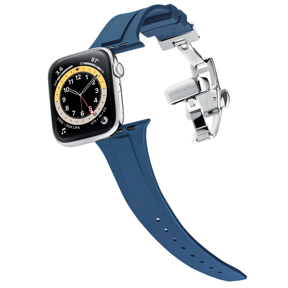 Damen Vulkan Marineblau mit Silber