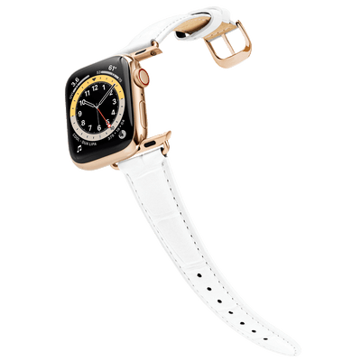 Damen Caiman-Serie Lite Uhrenbänder (Roségold) ⌚
