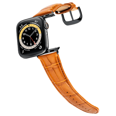 Herren Caiman-Serie Lite Uhrenbänder (Schwarz) ⌚