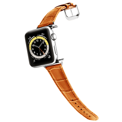 Damen Caiman-Serie Lite Uhrenbänder (Silber) ⌚