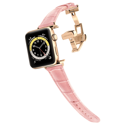 Damen Caiman-Serie Uhrenbänder (Gold) ⌚