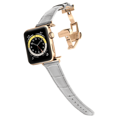 Damen Caiman Nebelgrau mit Gold