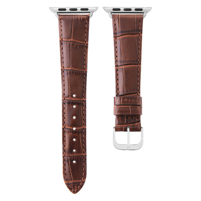 Damen Caiman Lite Mahagoni-Braun mit Silber