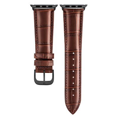 Herren Caiman Lite Mahagoni-Braun mit Schwarz