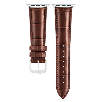 Herren Caiman Lite Mahagoni-Braun mit Silber