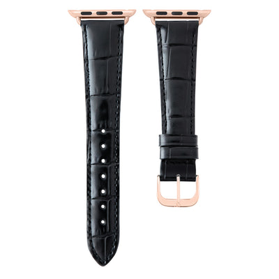 Damen Caiman Lite Mitternachtsschwarz mit Roségold