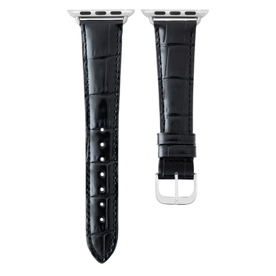 Damen Caiman Lite Mitternachtsschwarz mit Silber