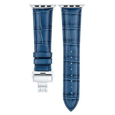 Herren Caiman Matt-Marineblau mit Silber