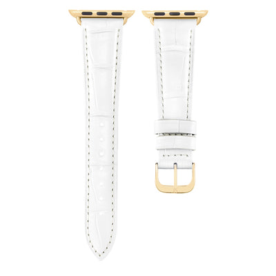 Damen Caiman Lite Schneeweiß mit Gold