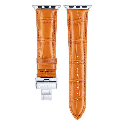 Herren Caiman Whiskey-Braun mit Silber