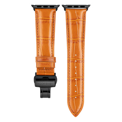 Herren Caiman Whiskey-Braun mit Schwarz