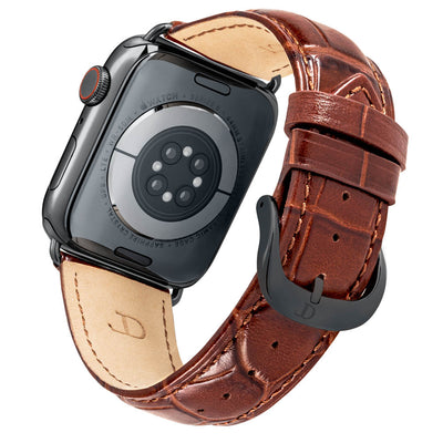 Herren Caiman Lite Mahagoni-Braun mit Schwarz