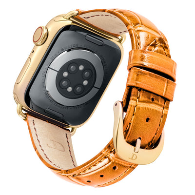 Damen Caiman Lite Whiskey-Braun mit Gold