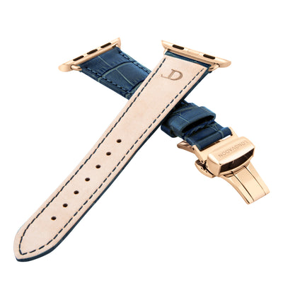 Damen Caiman Marineblau mit Gold