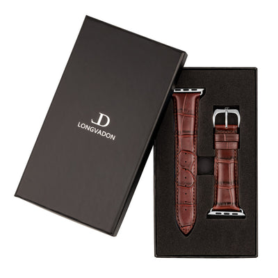 Herren Caiman Lite Mahagoni-Braun mit Silber