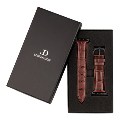 Herren Caiman Lite Mahagoni-Braun mit Schwarz