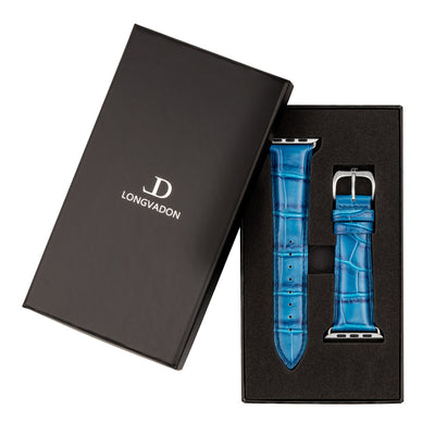 Herren Caiman Lite Mediterran-Blau mit Silber