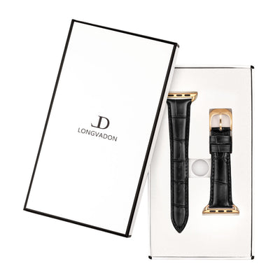 Damen Caiman Lite Mitternachtsschwarz mit Gold