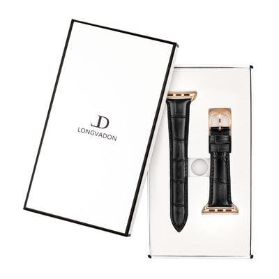 Damen Caiman Lite Mitternachtsschwarz mit Roségold