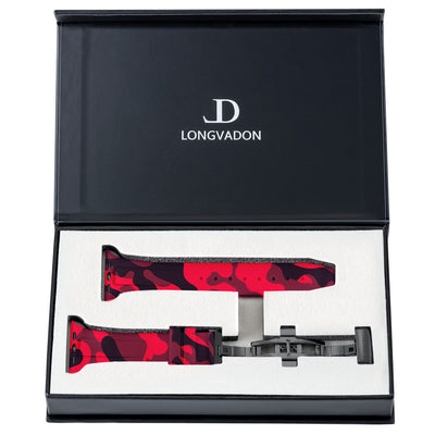 Herren Vulkan Rote Camouflage mit Schwarz