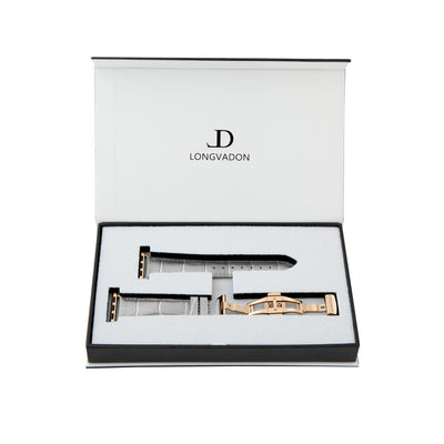 Damen Caiman Nebelgrau mit Gold