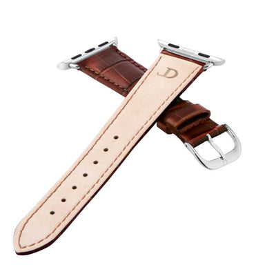 Damen Caiman Lite Mahagoni-Braun mit Silber