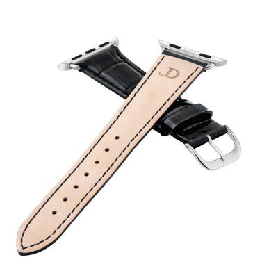 Damen Caiman Lite Mitternachtsschwarz mit Silber