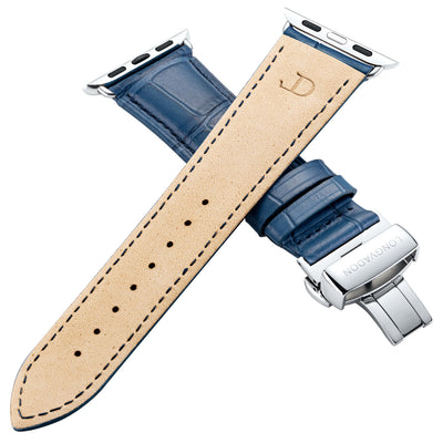 Herren Caiman Matt-Marineblau mit Silber
