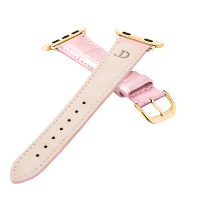 Damen Caiman Lite Hochglanz-Rosa mit Gold