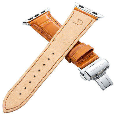 Herren Caiman Whiskey-Braun mit Silber