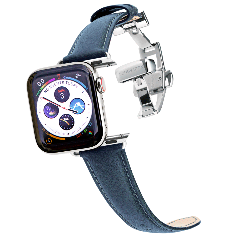 Damen Classic Marineblau mit Silber