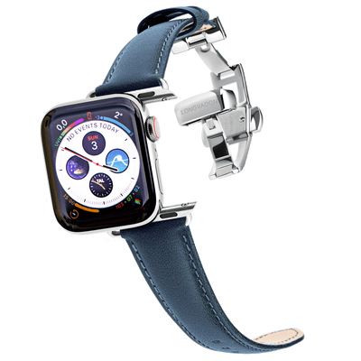 Damen Classic Marineblau mit Silber