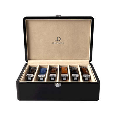 Klavierlack-schwarze Sammlerbox aus Holz