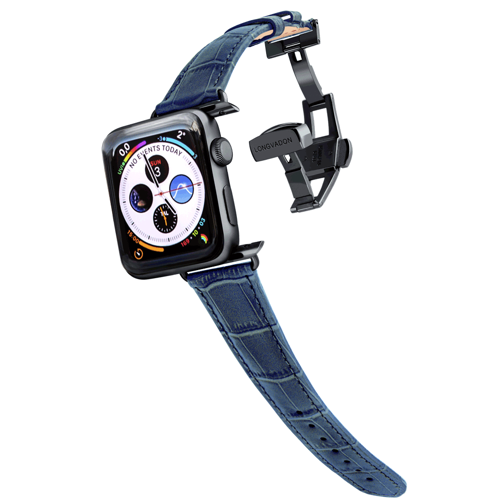Damen Caiman Marineblau mit Schwarz