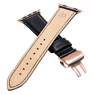 Herren Classic Mitternachtsschwarz mit Roségold