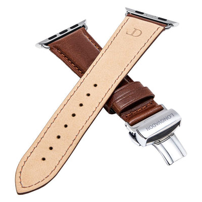 Herren Classic Mahagoni-Braun mit Silber