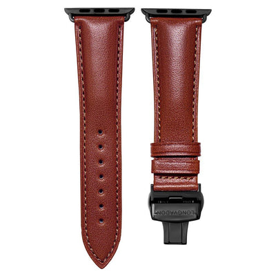 Herren Classic Mahagoni-Braun mit Schwarz