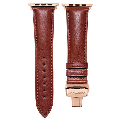 Herren Classic Mahagoni-Braun mit Roségold